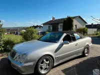 Gebraucht Mercedes CLK200 Avantgarde 136 PS (100 kW) 2000 Silber Cabrio