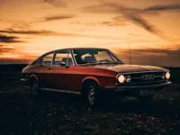 Używany Audi Coupé 112 KM (82 kW) 1973 Czerwony Coupe