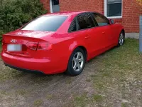 Usata Audi A4 160 CV (117 kW) 2009 Rosso Berlina