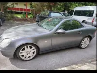 Gebraucht Mercedes SLK230 193 PS (141 kW) 1998 Grau Cabrio