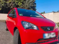 Używany Seat Mii Reference 60 KM (44 kW) 2014 Czerwony Hatchback