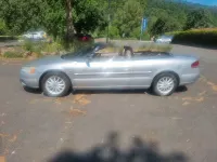 Gebraucht Chrysler Sebring Cabriolet 141 PS (103 kW) 2001 Silber Cabrio