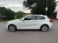 Gebraucht BMW 116 Sport Line 109 PS (80 kW) 2016 Weiß Kleinwagen