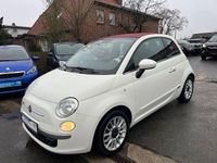 Gebraucht Fiat 500 Lounge 69 PS (50 kW) 2012 Weiß Cabrio