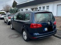 Gebraucht VW Sharan 177 PS (130 kW) 2014 Blau Van / Kleinbus