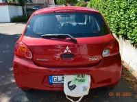 Gebraucht Mitsubishi Space Star 71 PS (52 kW) 2016 Rot Kleinwagen