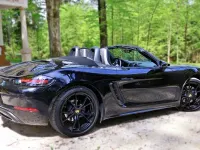 Gebraucht Porsche Boxster 299 PS (219 kW) 2021 Schwarz Cabrio