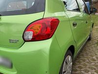 Gebraucht Mitsubishi Space Star 71 PS (52 kW) 2014 Grün Van / Kleinbus