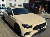 Gebraucht Mercedes E220 AMG 200 PS (147 kW) 2022 Beige Limousine