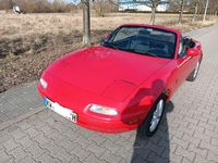 Gebraucht Mazda MX5 116 PS (85 kW) 1993 Rot Cabrio