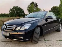 Usado Mercedes E200 Avantgarde 184 CV (135 kW) 2010 Azul Descapotable