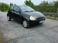 Gebraucht Ford Ka 60 PS (44 kW) 2003 Schwarz Kleinwagen