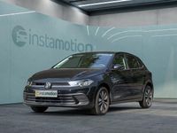 Gebraucht VW Polo Move 95 PS (69 kW) 2023 Schwarz Limousine