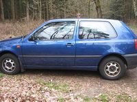 Gebraucht VW Golf III 102 PS (75 kW) 1994 Blau metallic Kleinwagen