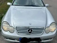 Gebraucht Mercedes C180 129 PS (94 kW) 2001 Silber Coupé