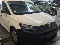 Gebraucht VW Caddy Maxi 122 PS (89 kW) 2022 Weiß Van / Kleinbus