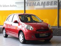 Gebraucht Nissan Micra Acenta 80 PS (58 kW) 2012 Rot Kleinwagen