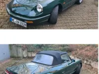 Gebraucht Alfa Romeo Spider 120 PS (88 kW) 1992 Grün Cabrio