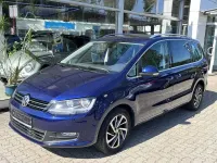 Gebraucht VW Sharan Sound 150 PS (110 kW) 2018 Atlantic blue metallic Van / Kleinbus