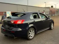 Begagnad Mitsubishi Lancer 143 HK (105 kW) 2008 Svart Sedan