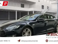Usado Tesla Model S 314 kW (428 CV) 2015 Azul Utilitario