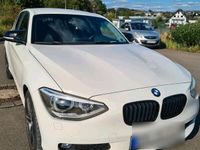 gebraucht BMW 116 i - Benzin - 112.000km - weiß - Xenon - bremsen neu- weiß