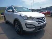 Gebraucht Hyundai Santa Fe Premium 197 PS (144 kW) 2015 Weiß SUV
