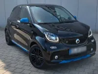 Gebraucht Smart ForFour Electric Drive Brabus 60 kW (82 PS) 2019 Schwarz Kleinwagen