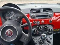 Gebraucht Fiat 500 101 PS (74 kW) 2008 Rot Kleinwagen