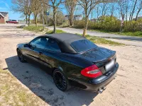 Gebraucht Mercedes CLK200 184 PS (135 kW) 2009 Schwarz Cabrio
