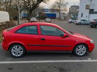 Gebraucht Opel Astra 101 PS (74 kW) 2001 Rot Kleinwagen