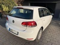 Gebraucht VW Golf VI Trendline 80 PS (58 kW) 2009 Weiß Kleinwagen