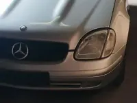 Gebraucht Mercedes SLK200 136 PS (100 kW) 1998 Silber Cabrio
