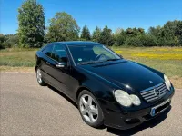 Gebraucht Mercedes C200 122 PS (89 kW) 2007 Schwarz Coupé