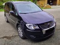 Gebraucht VW Touran 140 PS (102 kW) 2008 Schwarz Van / Kleinbus