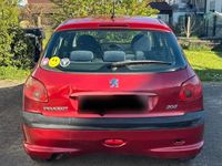 Gebraucht Peugeot 206 88 PS (64 kW) 2004 Rot Kleinwagen
