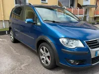 Gebraucht VW Touran Cross 170 PS (125 kW) 2008 Blau Van / Kleinbus
