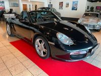 gebraucht Porsche Boxster schwarz, gepflegt