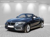 gebraucht BMW 218 i Cabrio Sportsitze+Leder+Navi+Kamera+Windschutz+S
