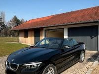Gebraucht BMW 218 136 PS (100 kW) 2018 Schwarz Cabrio