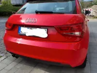 Brugt Audi A1 Attraction 122 HK (89 kW) 2013 Rød Hatchback