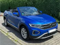 Gebraucht VW T-Roc Cabriolet 150 PS (110 kW) 2024 Blau Cabrio