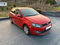 Gebraucht VW Polo Highline 105 PS (77 kW) 2011 Orange Kleinwagen