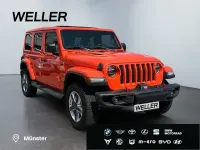 Gebraucht Jeep Wrangler Sahara 200 PS (147 kW) 2020 Orange SUV