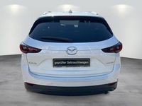 Gebraucht Mazda CX-5 Exclusive-Line 150 PS (110 kW) 2022 Satinweiss metallic SUV