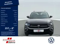 Gebraucht VW T-Cross R-line 150 PS (110 kW) 2024 Deep black SUV