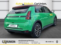 Gebraucht Renault 5 E-Tech Komfort 110 kW (150 PS) 2024 Pop green!, black pearlschwarz metallic Limousine