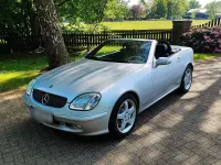 Gebraucht Mercedes SLK320 Edition 218 PS (160 kW) 2002 Silber Cabrio