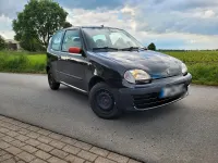 Gebraucht Fiat Seicento 55 PS (40 kW) 2003 Schwarz Kleinwagen