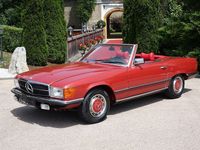 Gebraucht Mercedes SL450 218 PS (160 kW) 1976 Rot Cabrio